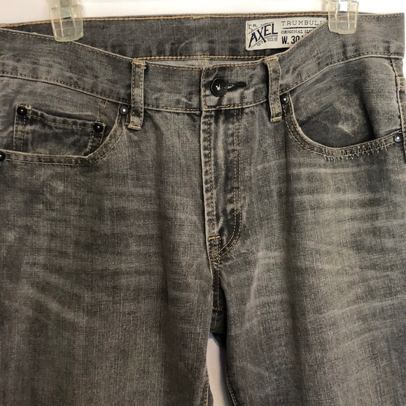 TK Axel | Jeans | Tk Axel Grey Washed Jeans Original Slim Fit | Poshmark